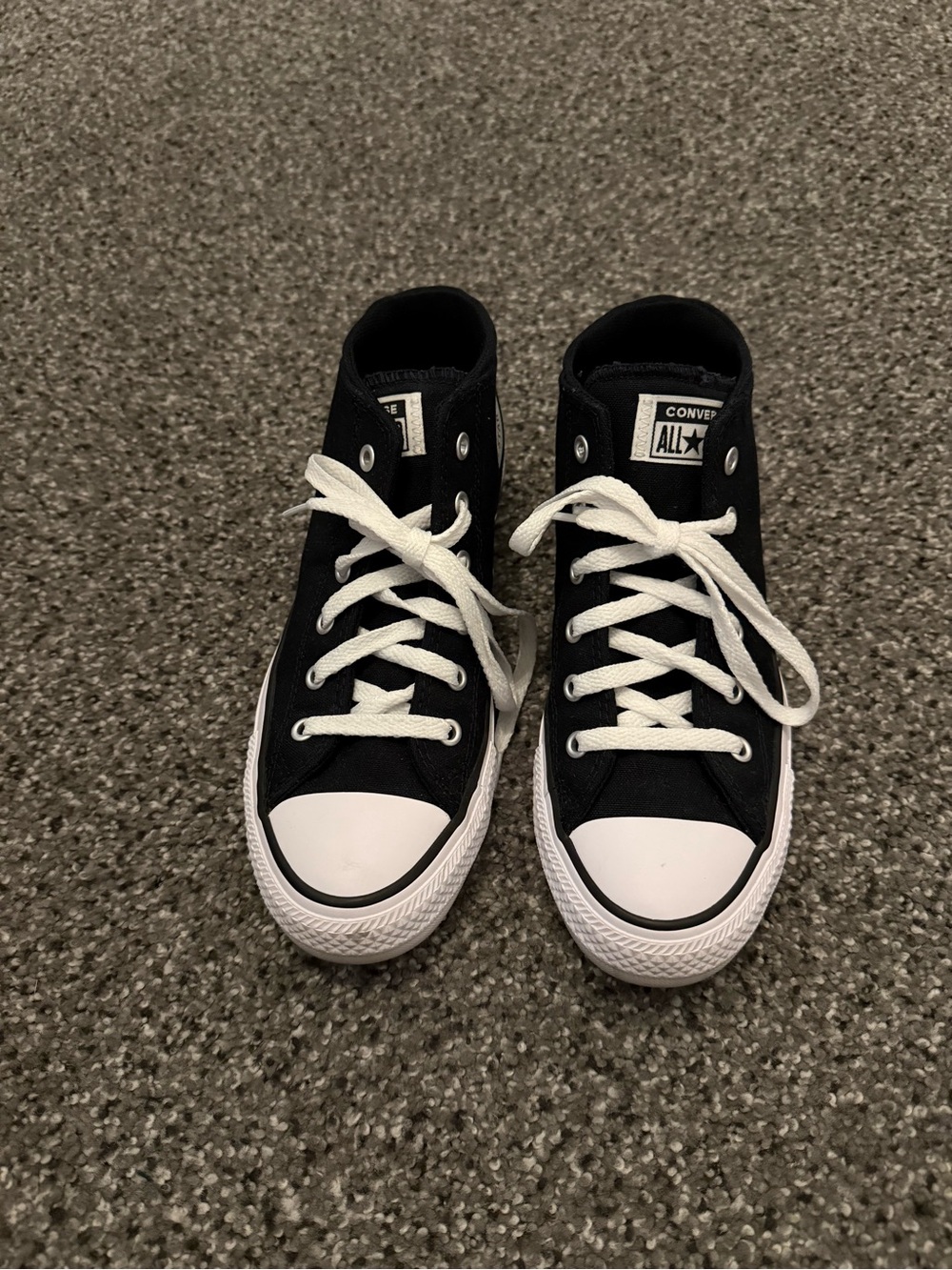 Converse High Top Sneakers - Black & White